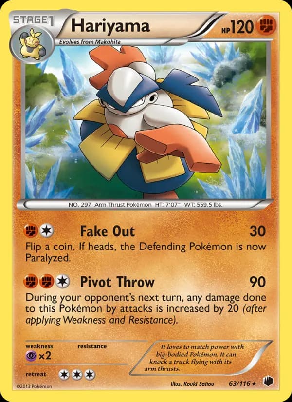 Hariyama #63 — Plasma Freeze