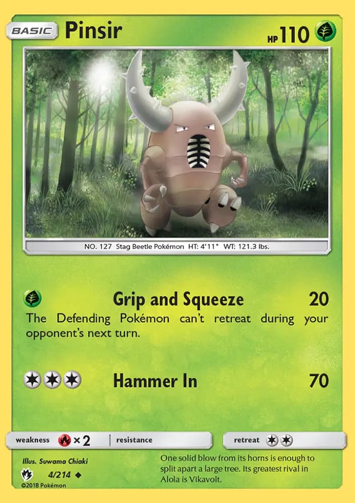 Pinsir #4 — Lost Thunder