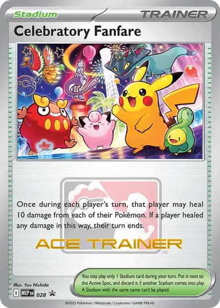 Celebratory Fanfare #028 — Mega Evolution Promos