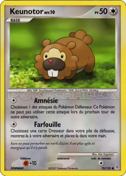Carte Pokémon Keunotor #70 — Diamant et Perle