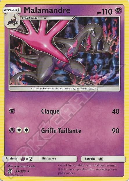 Carte Pokémon Malamandre #99 — Harmonie des Esprits