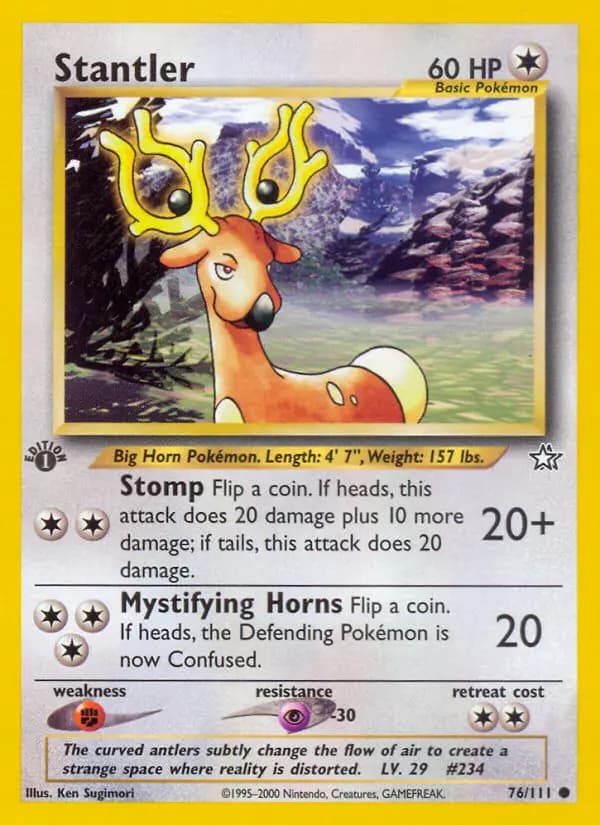 Stantler #76 — Neo Genesis