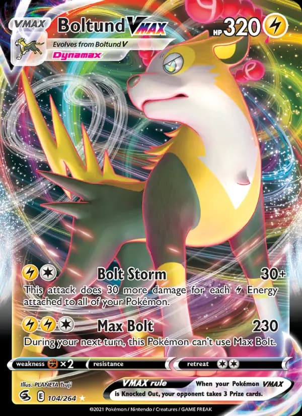 Boltund VMAX #104 — Fusion Strike