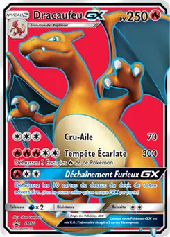 Carte Pokémon Dracaufeu GX #SM60 — Promos Soleil et Lune