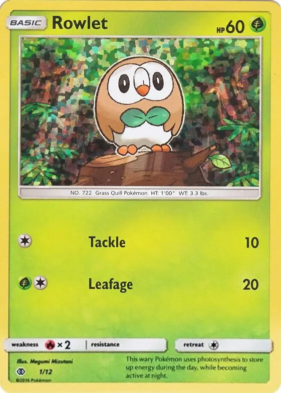 Rowlet #1 — 2017 McDonald's Collection