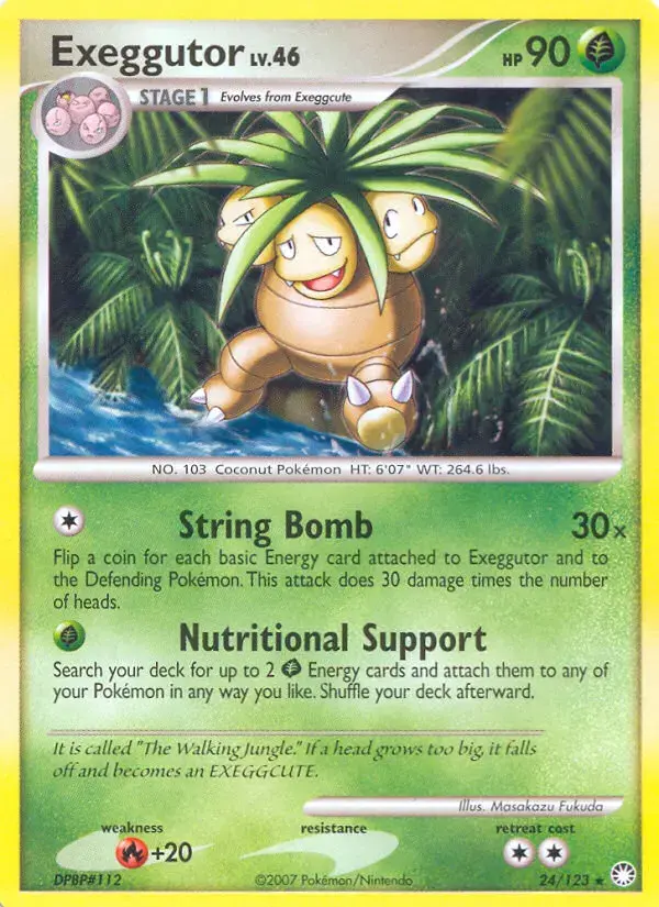 Exeggutor #24 — Mysterious Treasures