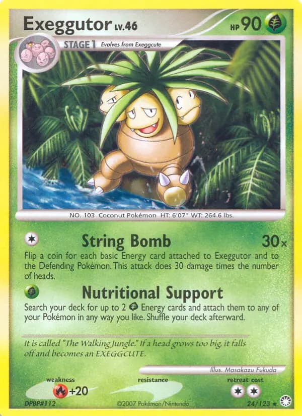 Exeggutor #24 — Mysterious Treasures