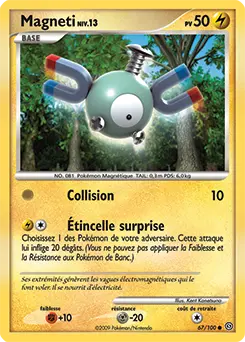 Carte Pokémon Magneti #67 — Tempête
