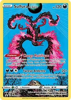 Carte Pokémon Sulfura de Galar #SWSH284 — Promos Épée et Bouclier