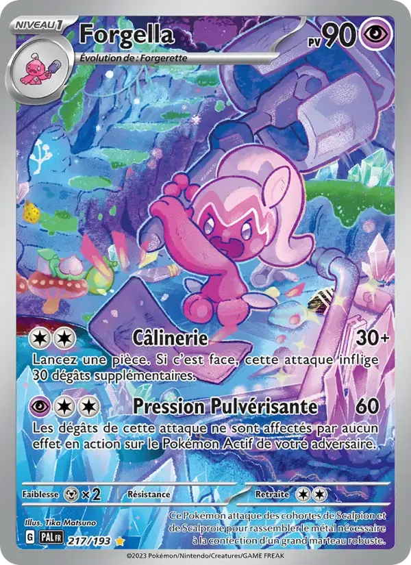 Carte Pokémon Forgella #217 — Évolutions à Paldea