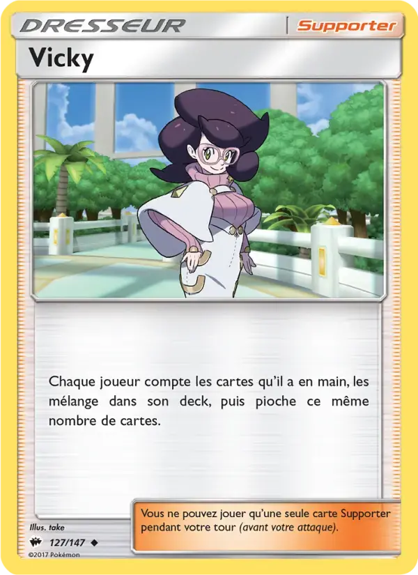 Carte Pokémon Vicky #127 — Ombres Ardentes