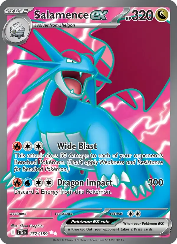 Salamence ex #177 — Journey Together