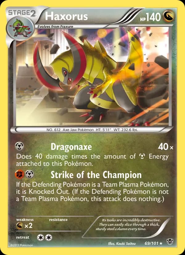 Haxorus #69 — Plasma Blast