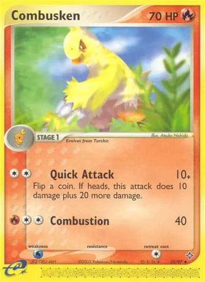 Combusken #25 — Dragon