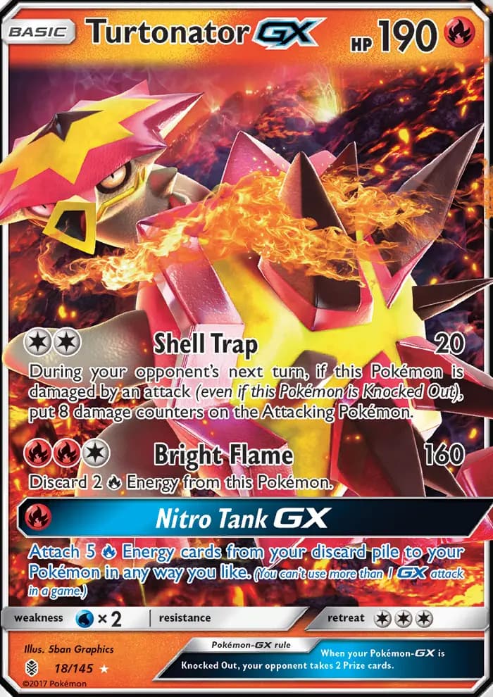 Turtonator GX #18 — Guardians Rising