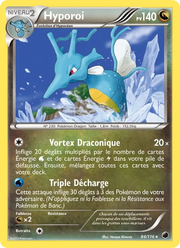 Carte Pokémon Hyporoi #84 — Glaciation Plasma