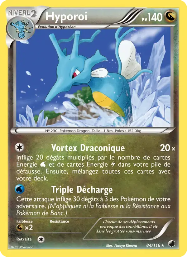 Carte Pokémon Hyporoi #84 — Glaciation Plasma