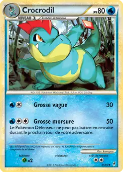 Carte Pokémon Crocrodil #41 — L'Appel des Légendes