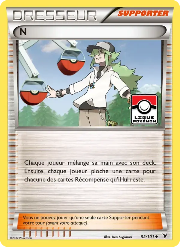 Carte Pokémon N #92 — Nobles Victoires