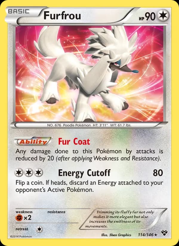 Furfrou #114 — XY
