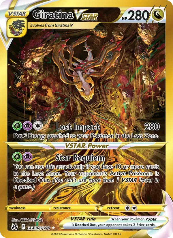 Giratina VSTAR #GG69 — Crown Zenith