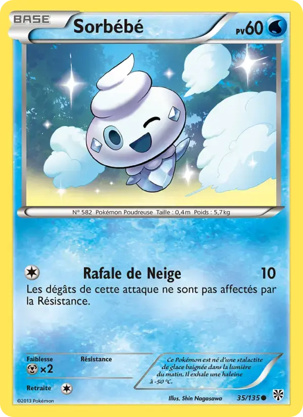Carte Pokémon Sorbébé #35 — Tempête Plasma