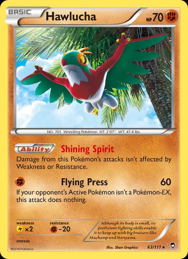 Hawlucha #63 — Furious Fists