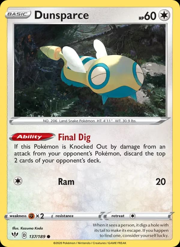 Dunsparce #137 — Darkness Ablaze