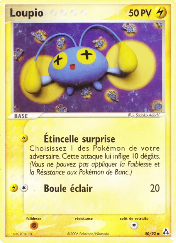 Carte Pokémon Loupio #50 — Créateurs de Légendes