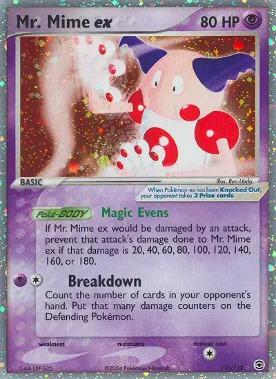Mr. Mime ex #111 — FireRed & LeafGreen