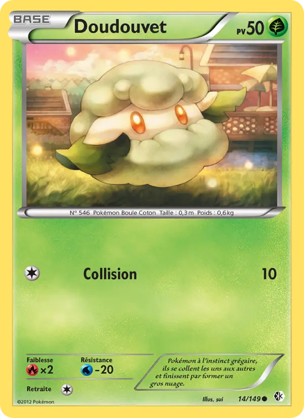 Carte Pokémon Doudouvet #14 — Frontières Franchies