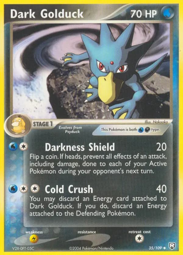 Dark Golduck #35 — EX Team Rocket Returns