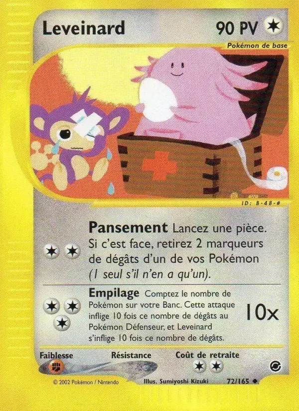 Carte Pokémon Leveinard #72 — Expédition
