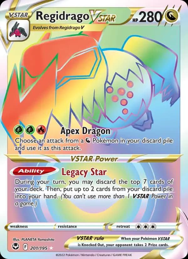 Regidrago VSTAR #201 — Silver Tempest