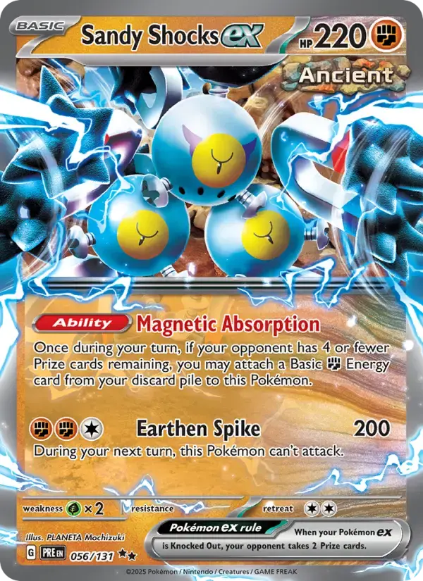 Sandy Shocks ex #056 — Prismatic Evolutions