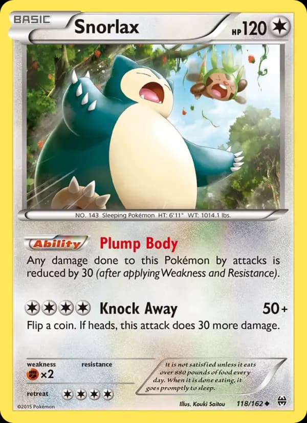 Snorlax #118 — BREAKthrough