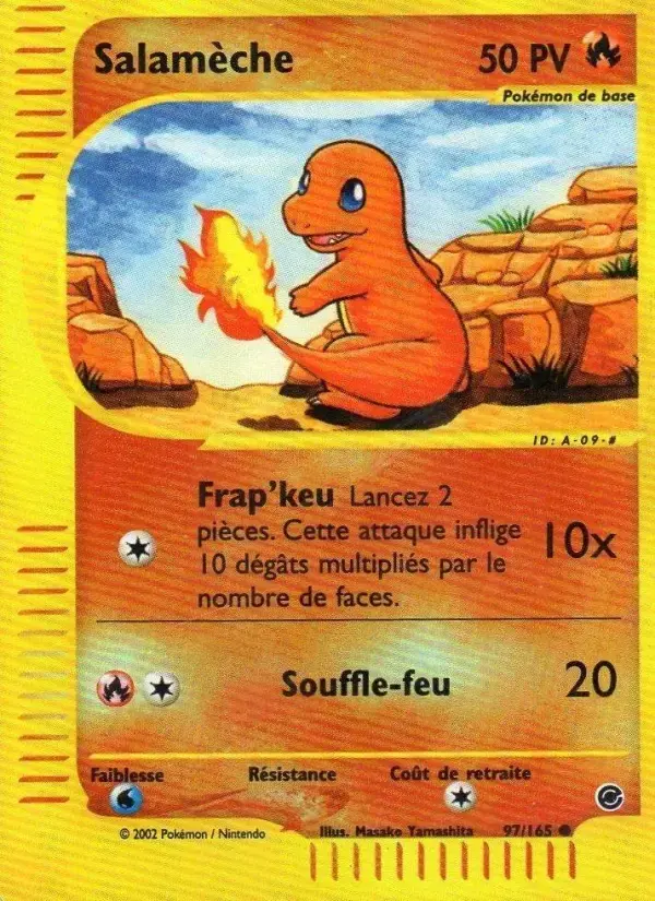 Carte Pokémon Salamèche #97 — Expédition