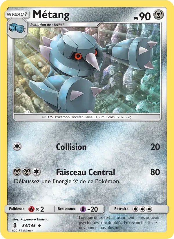 Carte Pokémon Métang #84 — Gardiens Ascendants