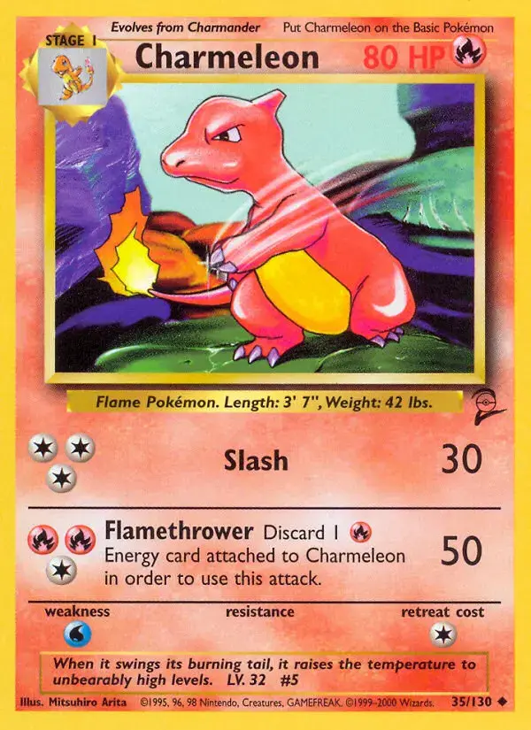 Charmeleon #002 — Trading Card Game Classic — Charizard Deck
