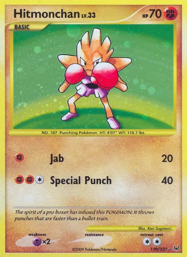 Hitmonchan #129 — Platinum