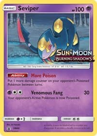 Carte Pokémon Séviper #SM46 — Promos Soleil et Lune