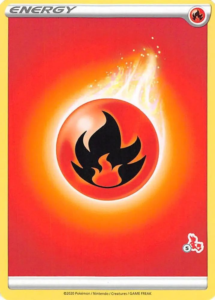 Carte Pokémon Fire Energy #Cinderace 05 — Académie de Combat 2022