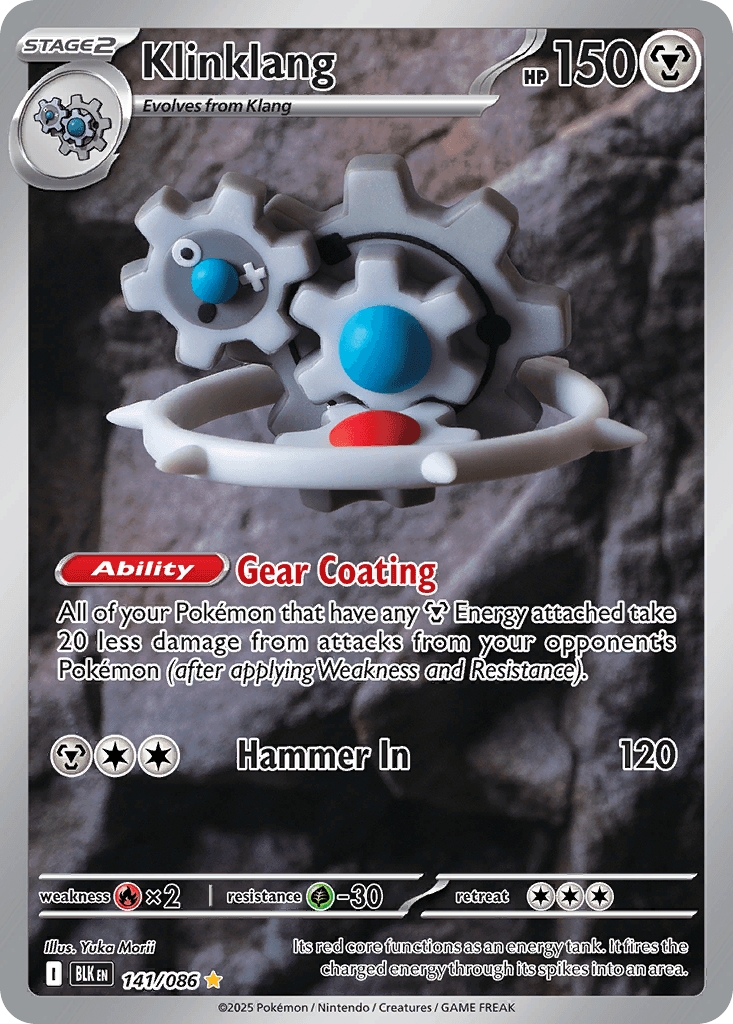 Carte Pokémon Cliticlic #141 — Foudre Noire