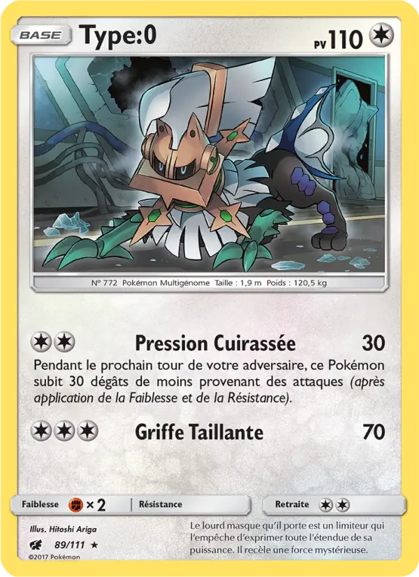Carte Pokémon Type:0 #89 — Invasion Carmin