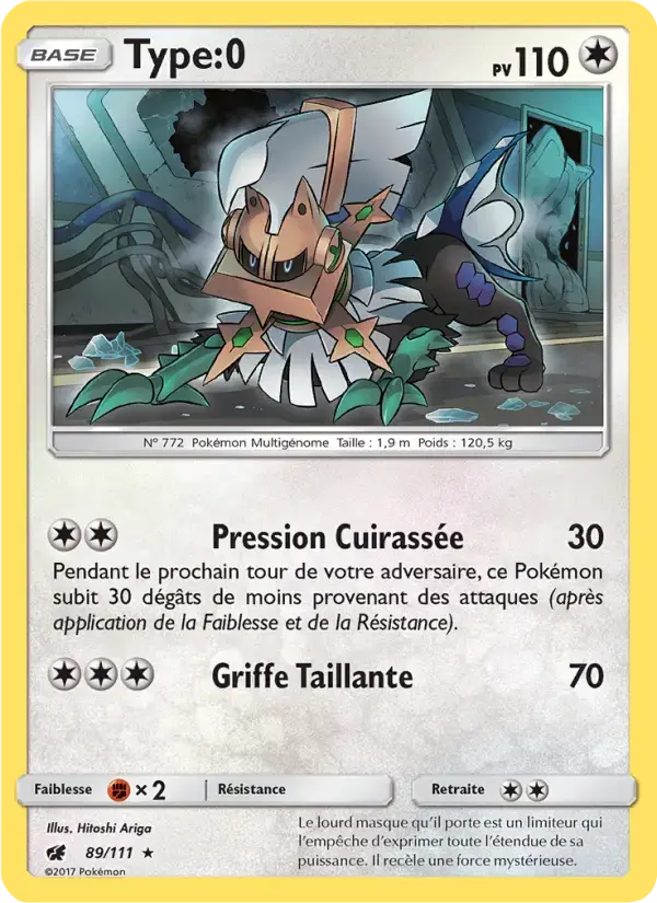 Carte Pokémon Type:0 #89 — Invasion Carmin