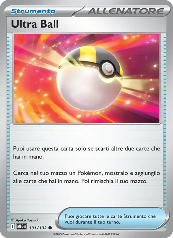 Carte Pokémon Hyper Ball #131 — Méga-Évolution