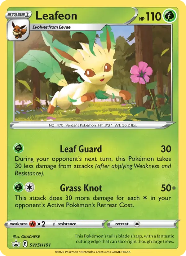 Leafeon #SWSH191 — Sword & Shield Promos