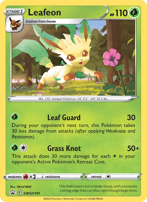 Carte Pokémon Phyllali #SWSH191 — Promos Épée et Bouclier