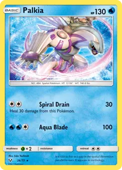 Palkia #24 — Shining Legends