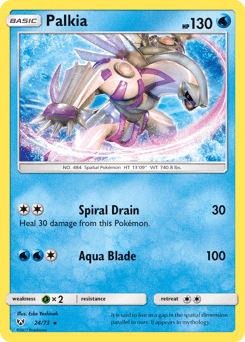 Palkia #24 — Shining Legends